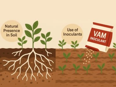 Where do you find vesicular arbuscular mycorrhiza?